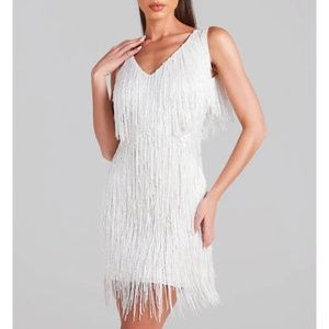 Nadine Merabi - Sadie Dress in White